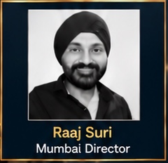 Raaj Suri — original complete card